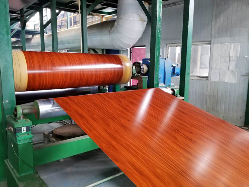 Lamina/bobina de aluminio recubierto de imitación madera02