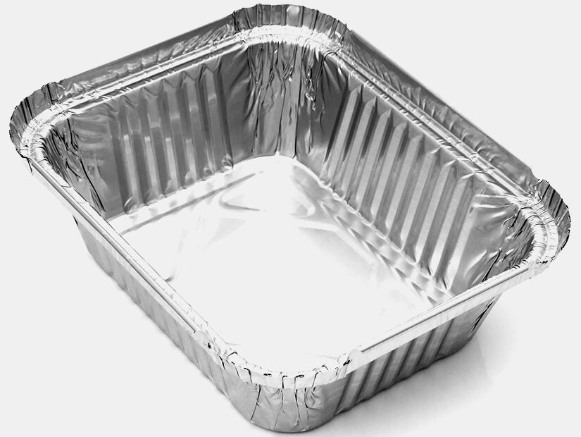 Papel de aluminio para contenedores de alimentos