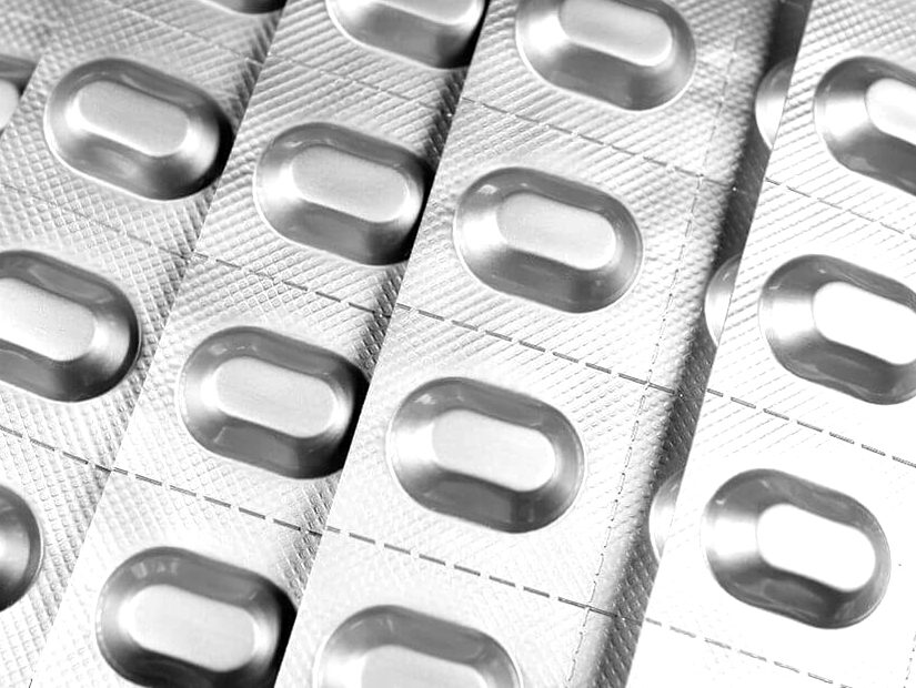 Papel de aluminio para farmacéutico