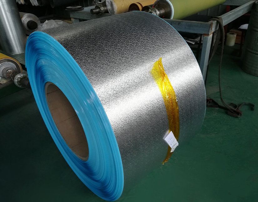 Lamina/bobina de aluminio con película de polisurlyn08