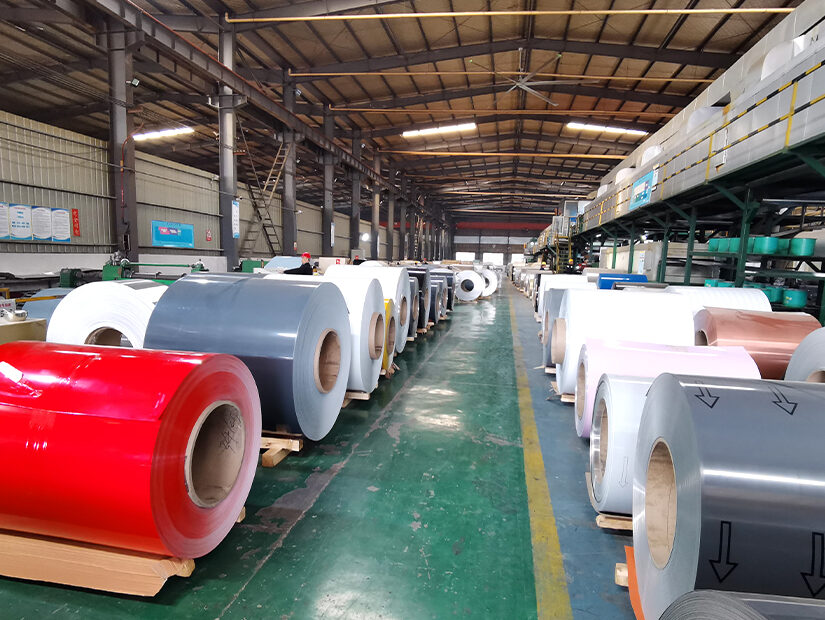 Bobina de aluminio recubierta de color PVDF003