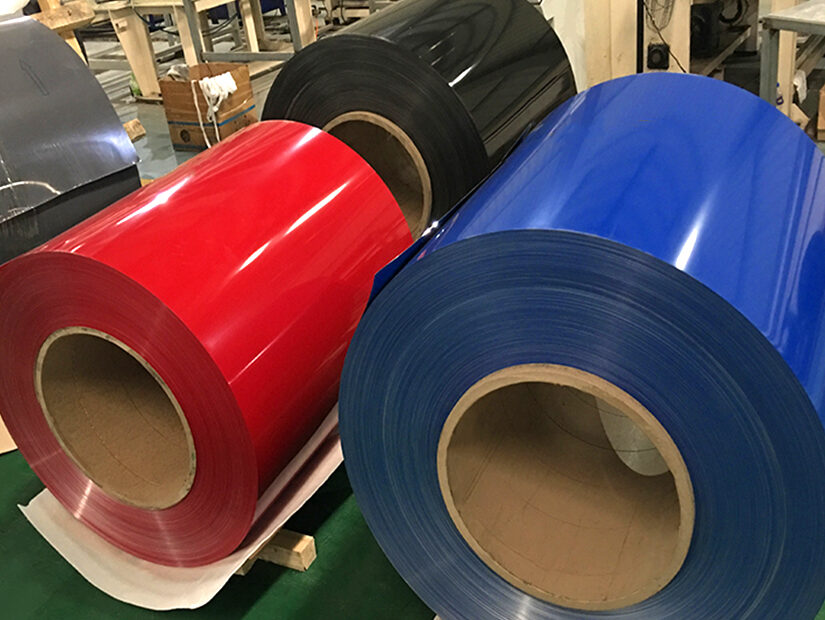 Bobina de aluminio recubierta de color PVDF10